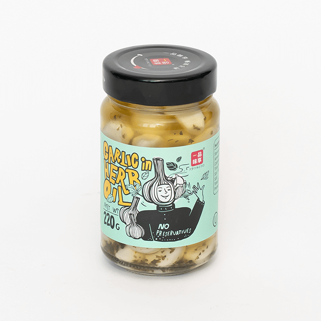 Marinated Garlic in Herb Oil from China manufacturer Shandong Yipin